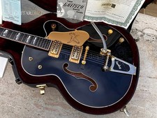 ♚INCREDIBLE♚2004 GRETSCH G-6136 TBK♚BLACK FALCON♚Mother Pearl BLOCKS♚FULL 2.75"!