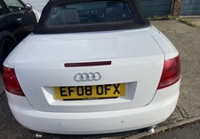 Audi A4 Convertible rear