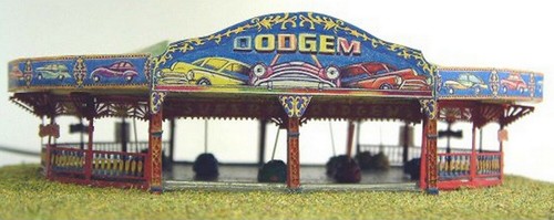 Dodgems ride style art - style,