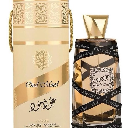 Oud mood lattafa - oud, 100ml