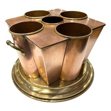 Vintage wine cooler brass - wine,