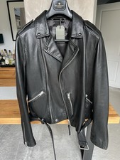All Saints Kaho Biker Leather