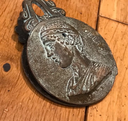 Vintage solid bronze delphi - vintage,