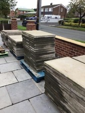 Concrere flagstones 3ft by 2