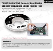 1pc Solder Wick 2.0mm1.5M Desoldering Braid Solder Remover Wick Wire Repair Tool