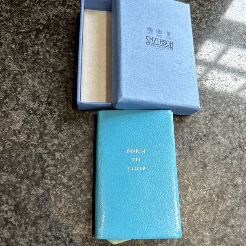 Smythson bond street born - bond, "born