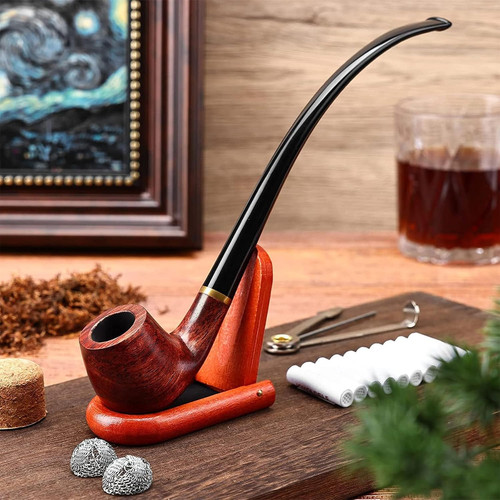 Tobacco pipe churchwarden - pipe,