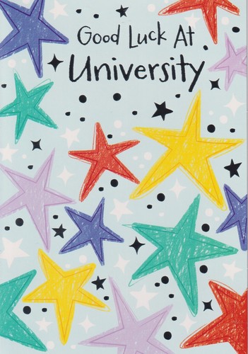 Good luck university - luck, at