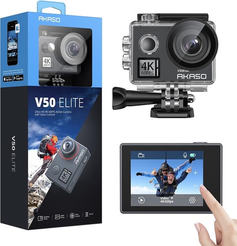 Akaso v50 elite - 4k/60fps, touch