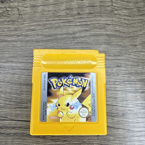 Genuine pokemon yellow - yellow, for