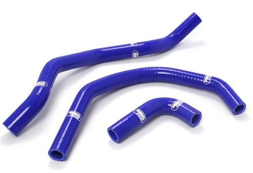 Blue samco silicon rad hoses - silicon,
