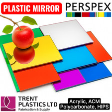 Plastic Mirror Sheet – Acrylic, Polycarbonate, ACM, Styrene, Safety Cut to Size