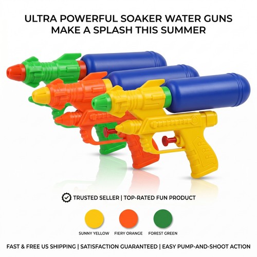 Water blaster gun long blast - gun,
