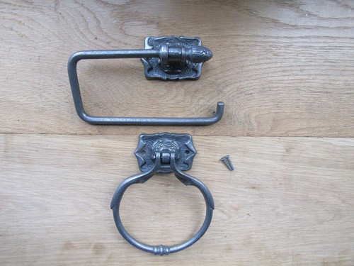 Towel ring toilet - toilet, roll