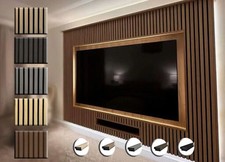 Acoustic Slatted Wall Panel