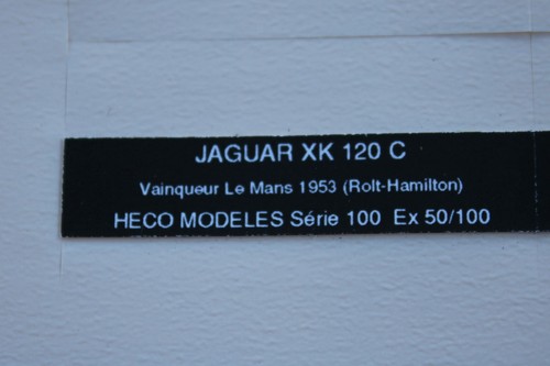 Heco model numbered - model, 1