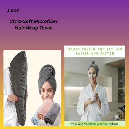 Microfiber hair towel extra - hair,