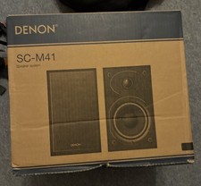 Denon SC-M41 Speakers - Black SCM41 Brand New