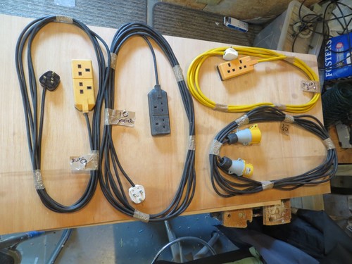 Off extension leads - leads, 1