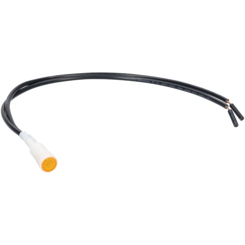 Bulgin 8mm mounting hole - hole, amber