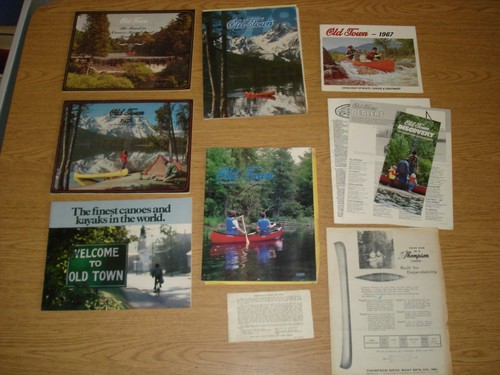 Old town canoe - lot, vintage