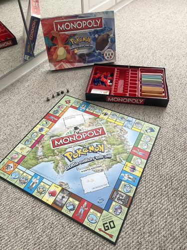 Monopoly pokemon kanto edition - monopoly,