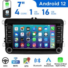 For VW Golf MK5 Polo Passat Jetta Android 12 Apple Carplay Car Stereo GPS Radio