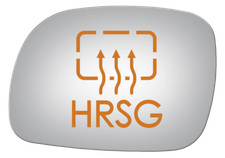 Flat Left Power Mirror Glass