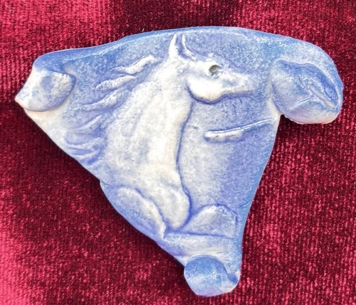 Vintage horse head brooch - vintage,