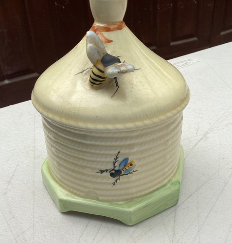 Crown devon honey pot made - devon, (made