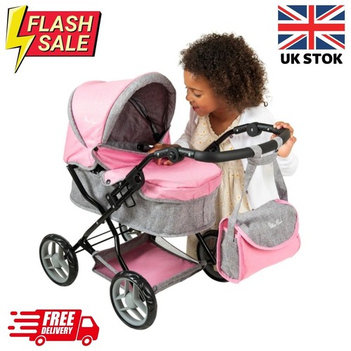 Pink silver cross dolls - pink,