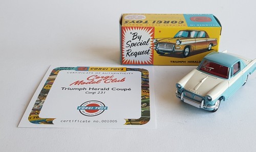 Corgi model club 231 - no.,