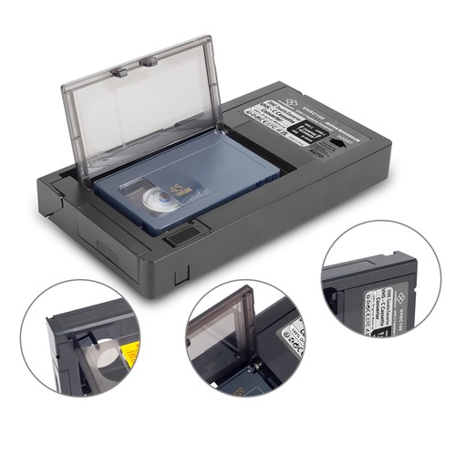 Cassette adapter for - cassette, vhs