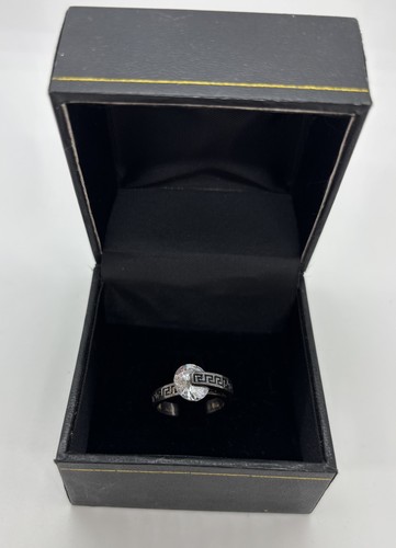 Crystal sterling silver - crystal, ring