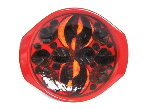 Reduced poole pottery volcano - reduced!,