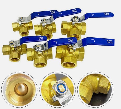 Way ball valve with - with, t/l