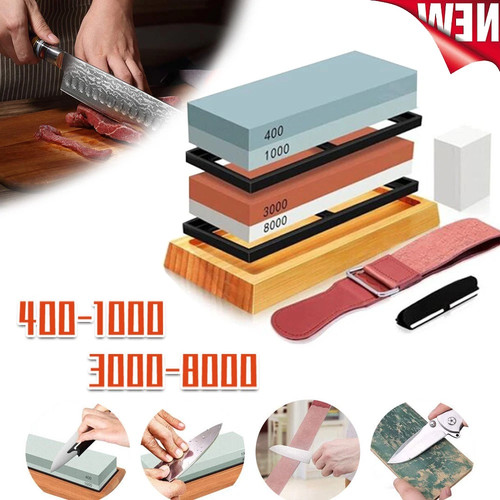 Knife sharpening stone kit - stone,