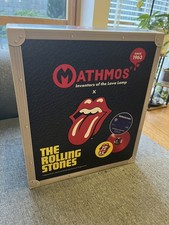 Rolling Stones Mathmos Limited Edition Numbered Lava Lamp Low Number 79 In Hand