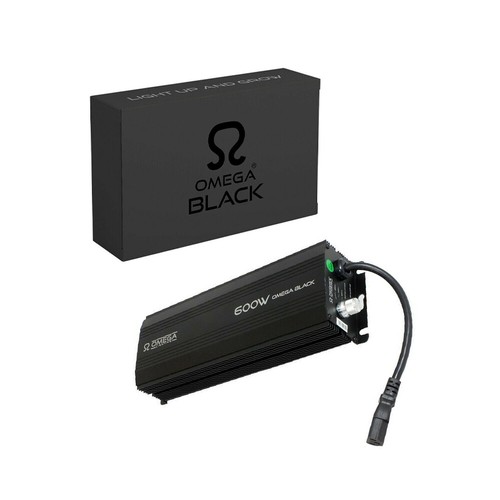 Omega black 600 watt dimmable - omega,