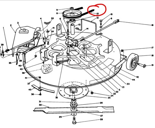 0710 toro wheel horse rear - toro,