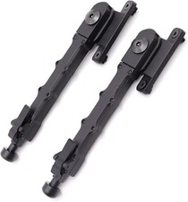 M-LOK 7.5" -9" Split Folding Rifle Bipod Adjustable for Hunting Shooting