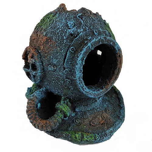 Aquarium divers helmet - divers,