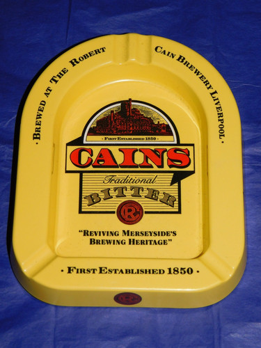 Pub ashtray cain bitter - cain's,
