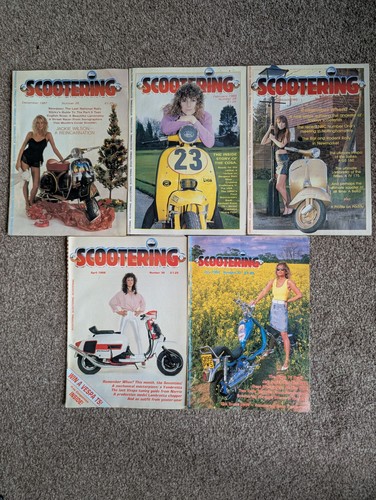 Scootering magazine issues - magazine,