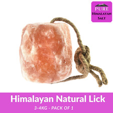 Himalayan Salt Lick 3-4KG Pack