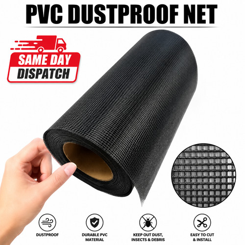 Computer mesh pvc case fan - case,