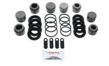 FOR FORD FOCUS RS 02-2004 FRONT L & R Brake Caliper Rebuild Repair Kit +Pistons