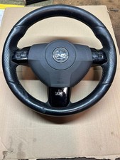 VAUXHALL ASTRA VXR STEERING WHEEL MK5 PIANO BLACK TRIM MK5 H Z20LEH 2008 H WORN