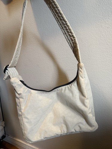 Baggu cream white mini - baggu, cream/white