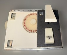 Vtg DYMO 2000 TapeWriter Desk Embossing Label Maker A-Z Rare Tabletop Model